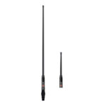 GME AE4705BTP (2.1 & 6.6dbi) All Terrain Antenna Twin Pack- Blacki and 6.6DBi