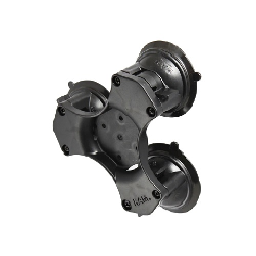RAM-MOUNT RAP-365-224-1BU Base A Tripla Ventosa Per Vetro O Superficie Liscia – Supporta Oltre 3kg