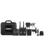 Uniden XTRAK 50-2TP 5 Watt Waterproof IP67 Smart UHF Handheld Radio Tradesman Twin Pack